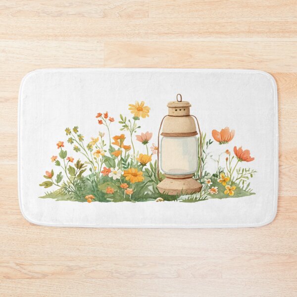 Item preview, Rustic Lantern in Wildflowers designed and sold by K@raksnalee.