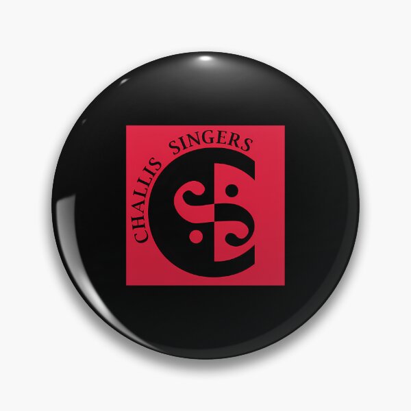 Item preview, Challis Singers Logo Red Square designed and sold by Angela Cartwright.