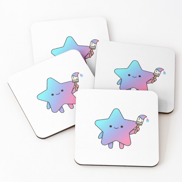 Item preview, Cute star with a brush designed and sold by Starlight Tools.