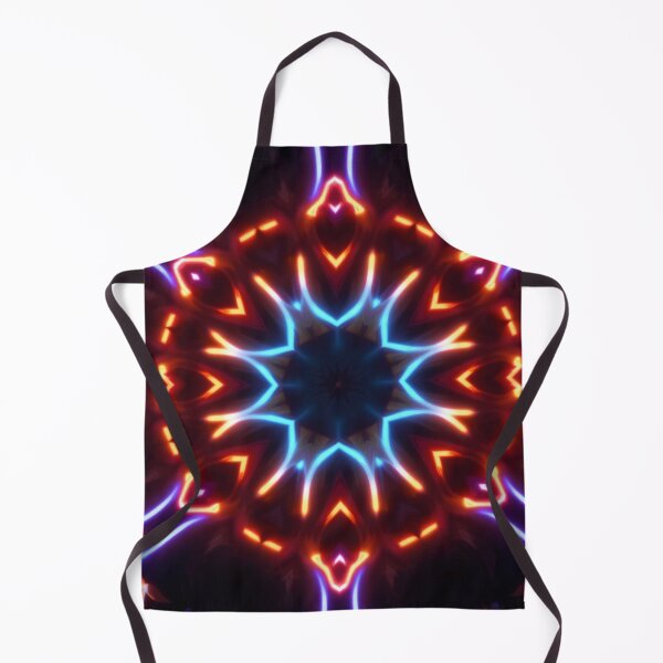 Item preview, Vibrant Neon Kaleidoscopic Pattern designed and sold by InezPhotography.