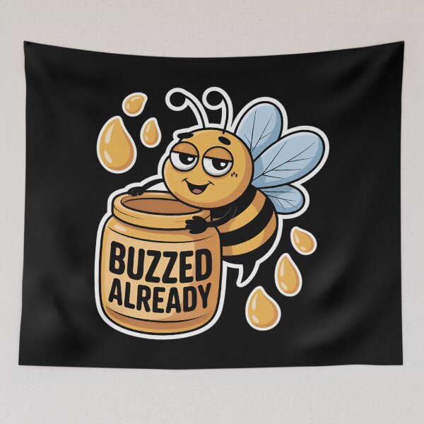 Item preview, Beekeeping Buzzed Already Funny Bee Beekeeper Gift designed and sold by Blok45.