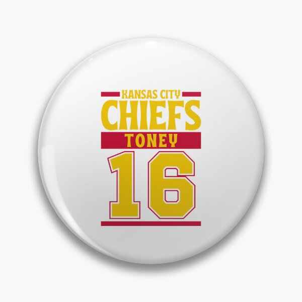 Item preview, Kansas City Chiefs Toney 16 American Football Team  designed and sold by RyanJosephBer.