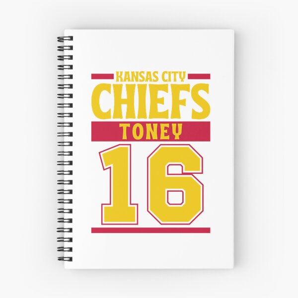 Item preview, Kansas City Chiefs Toney 16 American Football Team  designed and sold by RyanJosephBer.