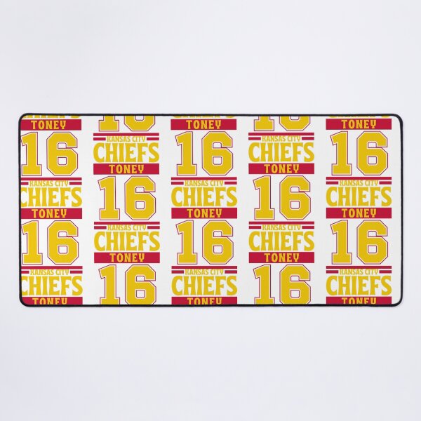 Item preview, Kansas City Chiefs Toney 16 American Football Team  designed and sold by RyanJosephBer.