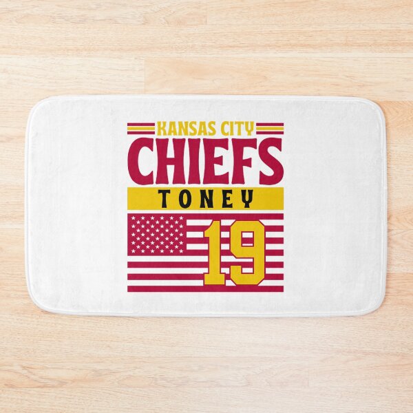 Item preview, Kansas City Chiefs Toney 19 American Flag Football  designed and sold by RyanJosephBer.