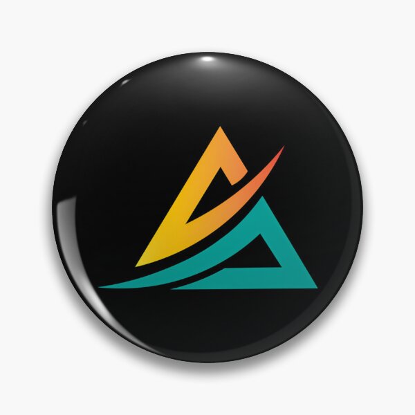 Item preview, Orange And Green Triangle Logo designed and sold by ThierryPoirier.