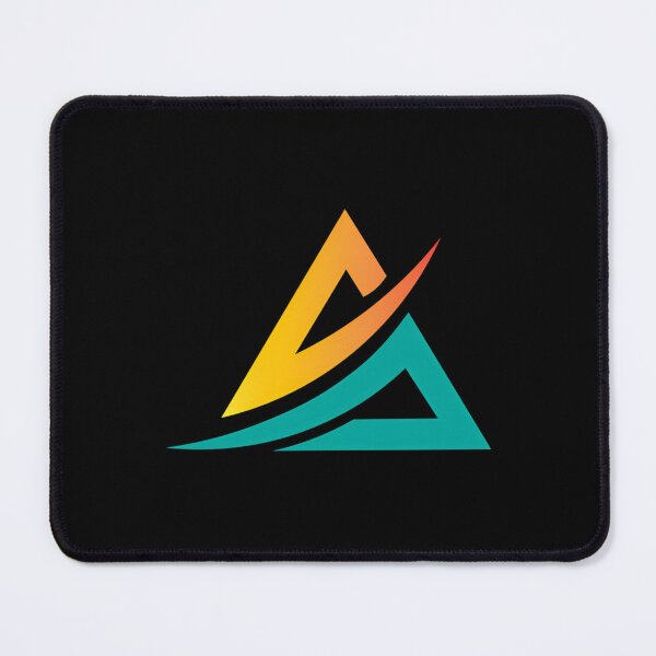 Item preview, Orange And Green Triangle Logo designed and sold by ThierryPoirier.