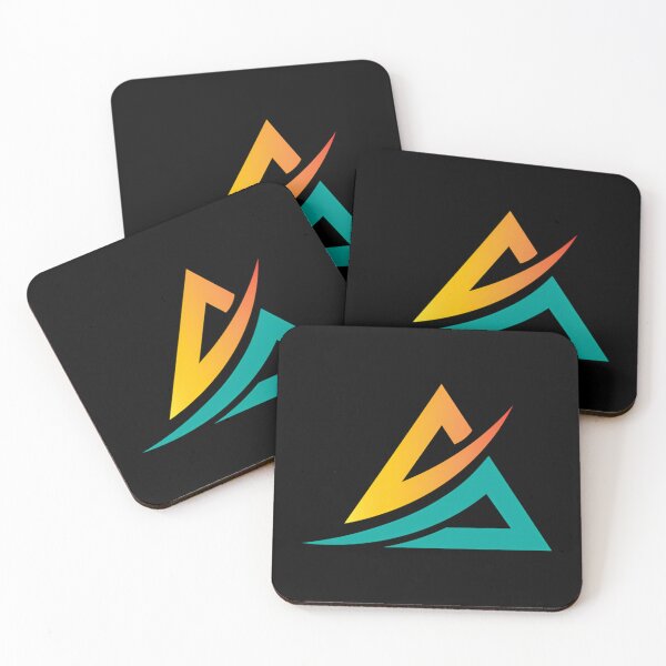Item preview, Orange And Green Triangle Logo designed and sold by ThierryPoirier.
