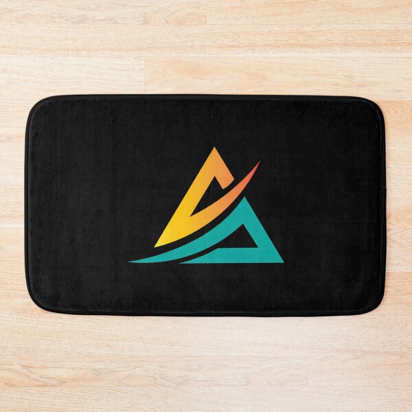 Item preview, Orange And Green Triangle Logo designed and sold by ThierryPoirier.