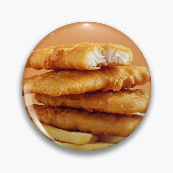 Item preview, Golden Crunch – Fish & Chips Pop Art Edition designed and sold by Emily Waters.