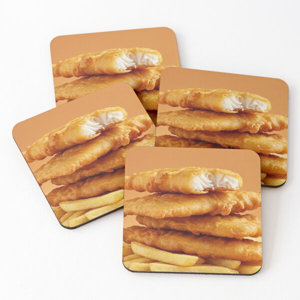 Item preview, Golden Crunch – Fish & Chips Pop Art Edition designed and sold by Emily Waters.