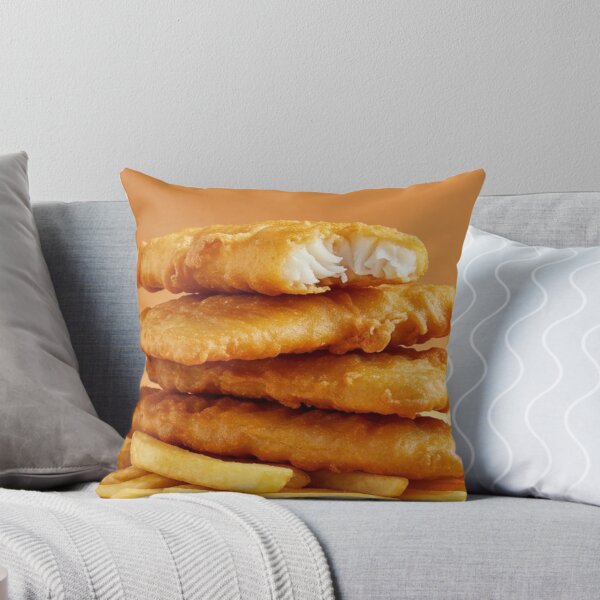 Item preview, Golden Crunch – Fish & Chips Pop Art Edition designed and sold by Emily Waters.