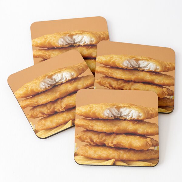 Item preview, Golden Crunch – Fish & Chips Pop Art Edition designed and sold by Emily Waters.