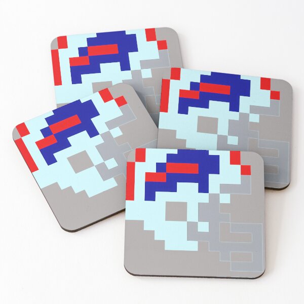 Aperçu de l'œuvre BUF-BLANC-CASQUE---TECMO-BOWL-SHIRT créée et vendue par StephenBarkera.