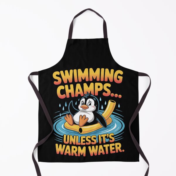 Item preview, Swimming penguin - sarcastic penguin - penguin sports - cute penguin - arcastic animal - hilarious penguin - sarcastic workout -penguin sports fan designed and sold by JansenGS.