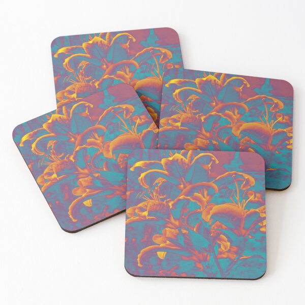 Item preview, ambers flowers trichrome abstract photo art design designed and sold by SmashingDeals.