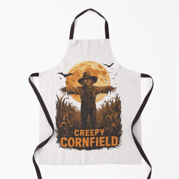 Item preview, Creepy Cornfield Scarecrow Halloween Spooky Horror T-Shirt designed and sold by FestivityFinds.