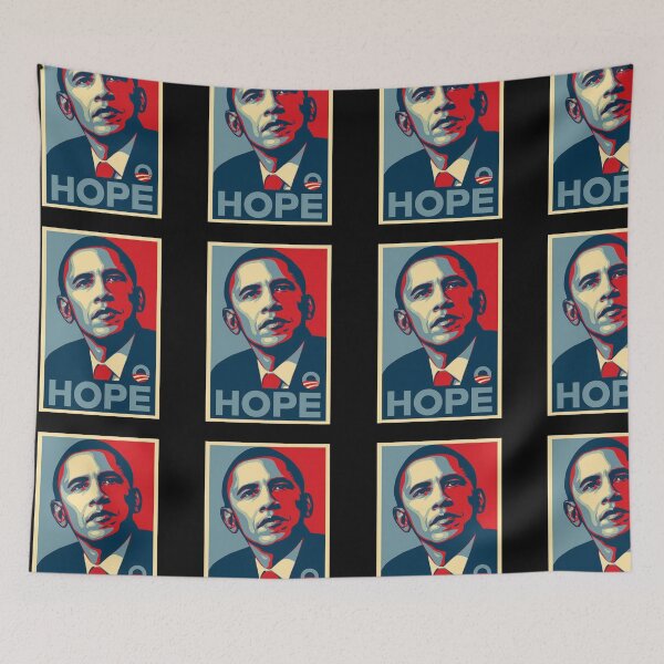 Item preview, Barack Obama Hope Poster designed and sold by BonitaPacocha.