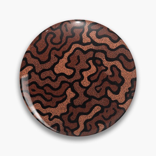 Item preview, Abstract pattern of organic lines in brown shades designed and sold by Piotrek0001.