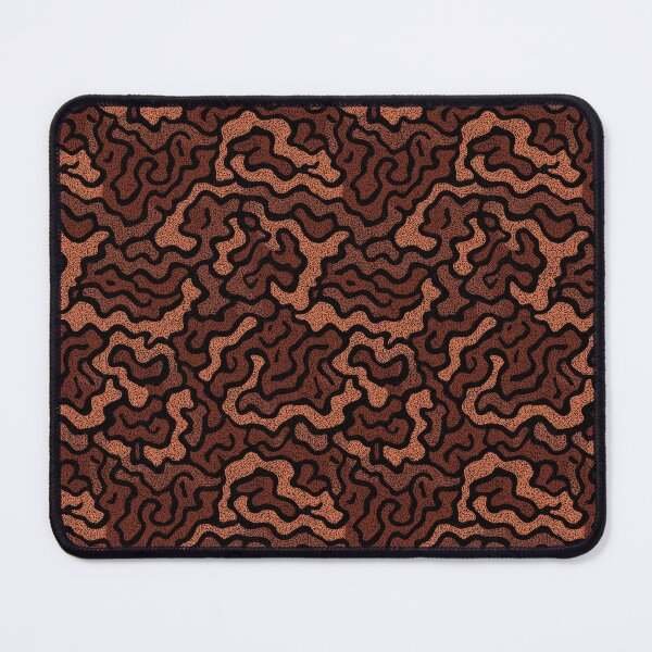 Item preview, Abstract pattern of organic lines in brown shades designed and sold by Piotrek0001.