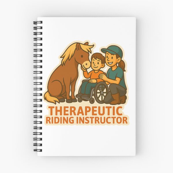 Item preview,  Horse Therapy – Therapeutic Riding Instructor  designed and sold by Collins Design.