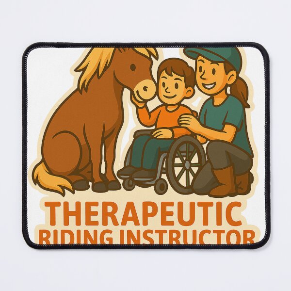Item preview,  Horse Therapy – Therapeutic Riding Instructor  designed and sold by Collins Design.