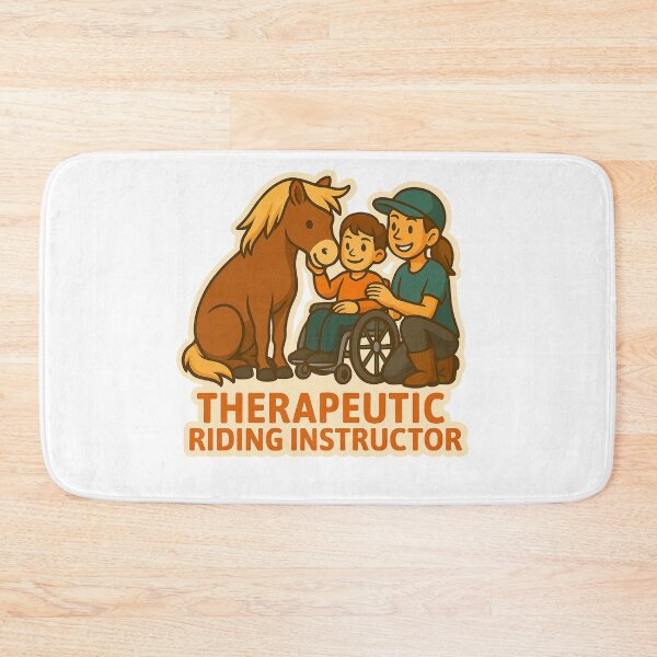 Item preview,  Horse Therapy – Therapeutic Riding Instructor  designed and sold by Collins Design.