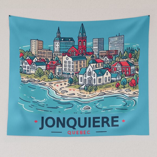 Item preview, Jonquière Quebec Canada  designed and sold by HowToCanadian.