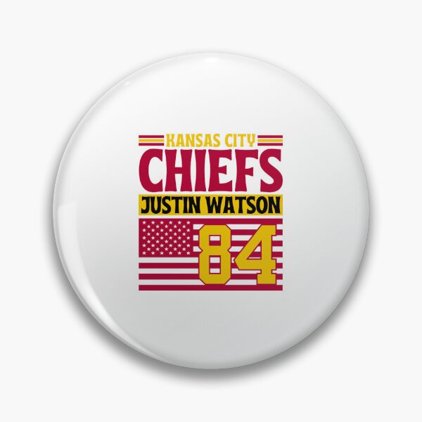 Item preview, Kansas City Chiefs Watson 84 American Flag Football 1 designed and sold by RyanJosephBer.