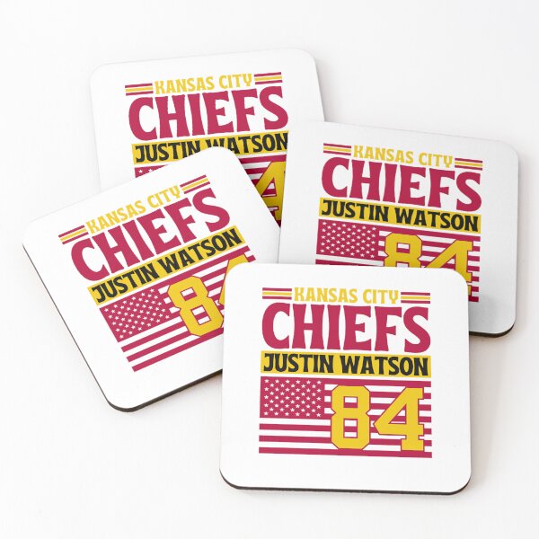 Item preview, Kansas City Chiefs Watson 84 American Flag Football 1 designed and sold by RyanJosephBer.