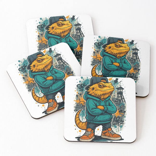 Item preview, “Streetwear Bearded Dragon – Ruhrpott Shift in the Mine” designed and sold by Pottkern.