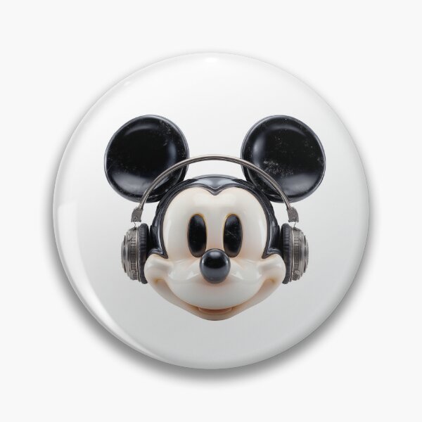 Artikelvorschau, Retro Mickey Beats – 3D Cartoon Headphone Vibes entworfen und verkauft von GraphicGreets.