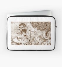 Praying Uninhibited In Nature Laptop Sleeve