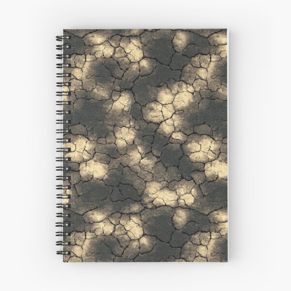 Item preview, Dark texture of cracked earth in shades of gray designed and sold by Piotrek0001.