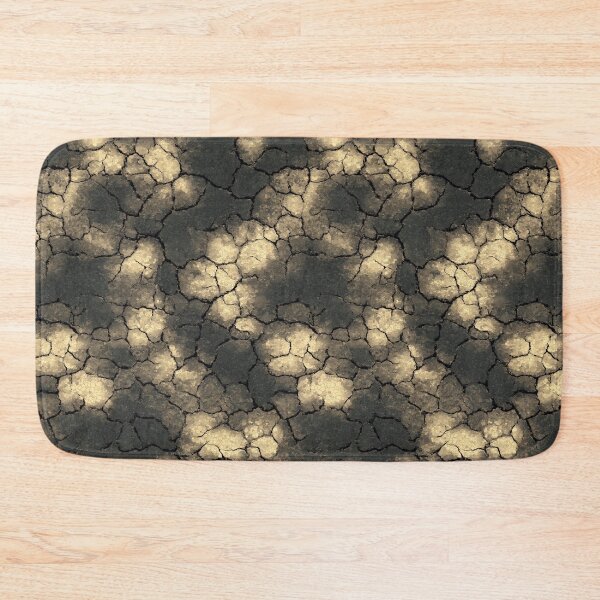 Item preview, Dark texture of cracked earth in shades of gray designed and sold by Piotrek0001.