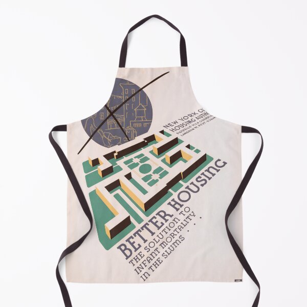 Item preview, Vintage WPA Poster | Federal Art Project | 1930s Modernist Design | New Deal Era | Housing Improvement & Social Change designed and sold by artofuniverse.