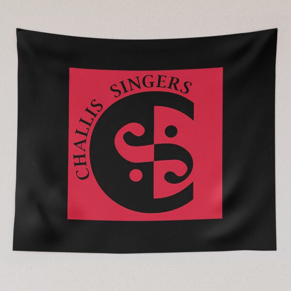 Item preview, Challis Singers Logo Red Square designed and sold by AugusteRaynaud.