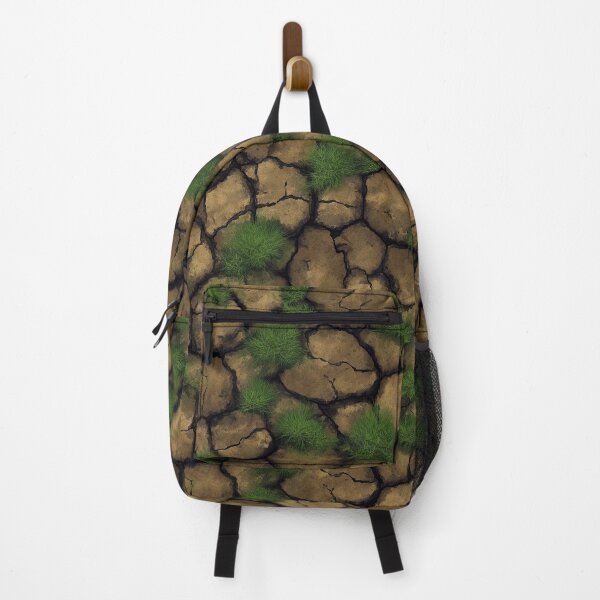 Item preview, Grass of life breaking through dry, cracked earth designed and sold by Piotrek0001.