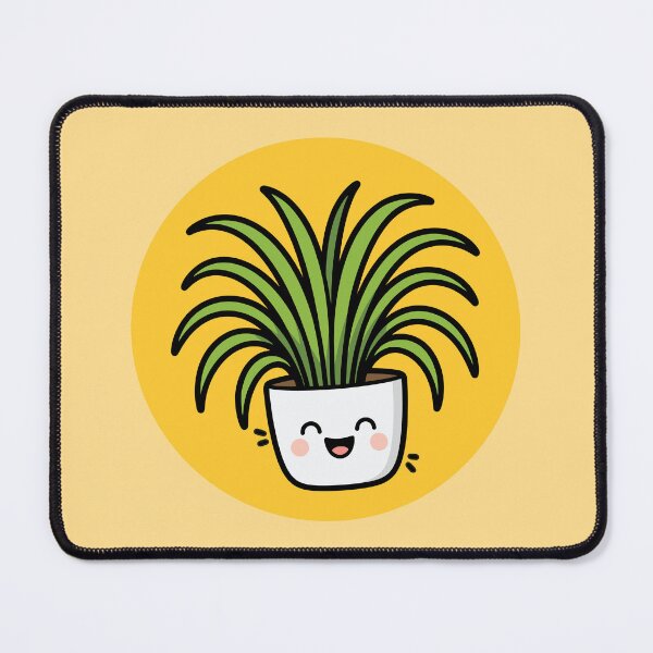 Item preview, Happy Spider Plant in Pot - Yellow designed and sold by Clever Cookie.