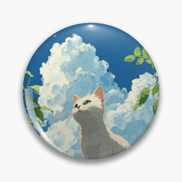 Item preview, Sky-Gazing Cat – Serene Rooftop Nature Phone Case designed and sold by Emily Waters.