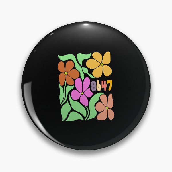 Item preview, Vintage 86 47 Anti-Trump Flower President  designed and sold by ReinholdThie.