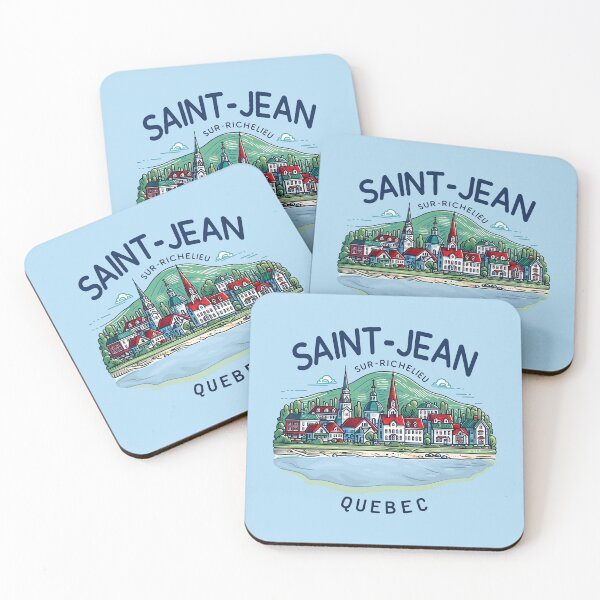 Aperçu de l'œuvre Saint-Jean-Sur-Richelieu Québec Canada  créée et vendue par HowToCanadian.