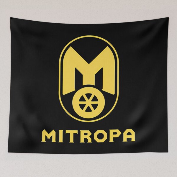 Item preview, Moped Mitropa Logo (Yellow) designed and sold by Emma Burton.