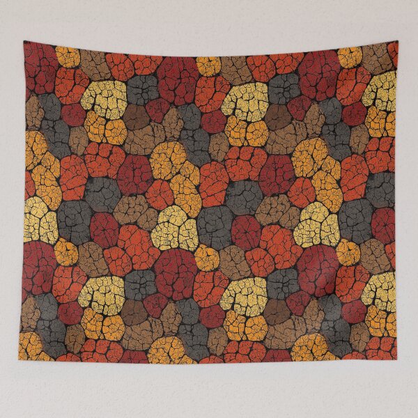 Item preview, Cracked surface texture pattern in shades of brown designed and sold by Piotrek0001.