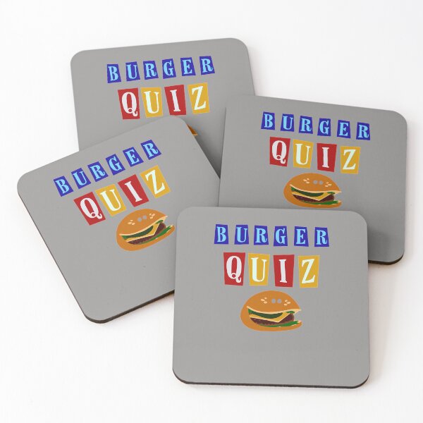 Item preview, BURGER-QUIZZ-NEW-LOGO designed and sold by RobertSulli.