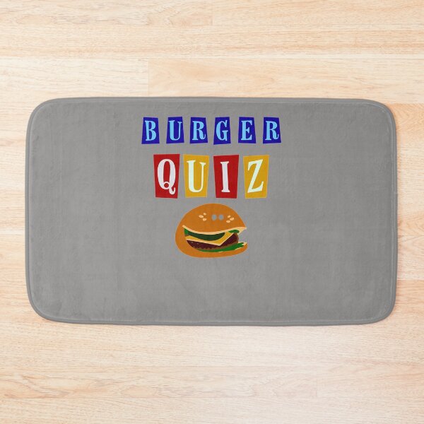 Item preview, BURGER-QUIZZ-NEW-LOGO designed and sold by RobertSulli.