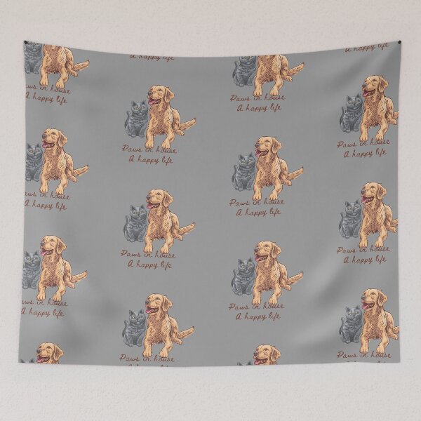 Item preview, Small Paws and Large Paws designed and sold by raisolace.