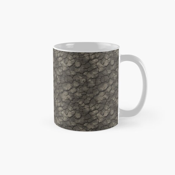 Item preview, Realistic texture of dry, cracked mud in grays designed and sold by Piotrek0001.