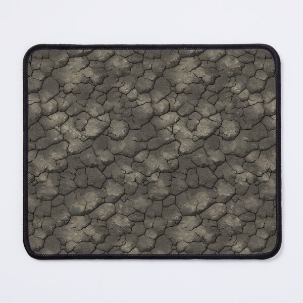 Item preview, Realistic texture of dry, cracked mud in grays designed and sold by Piotrek0001.