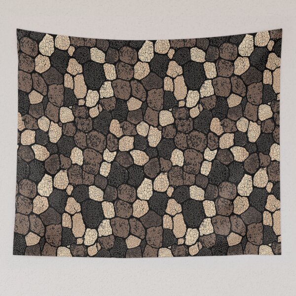 Item preview, Elegant cracked surface pattern in shades of brown designed and sold by Piotrek0001.